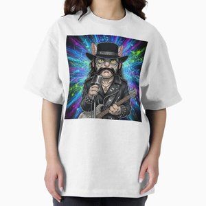 Lemmy Killmeowster – Ace Of Paws T-Shirt